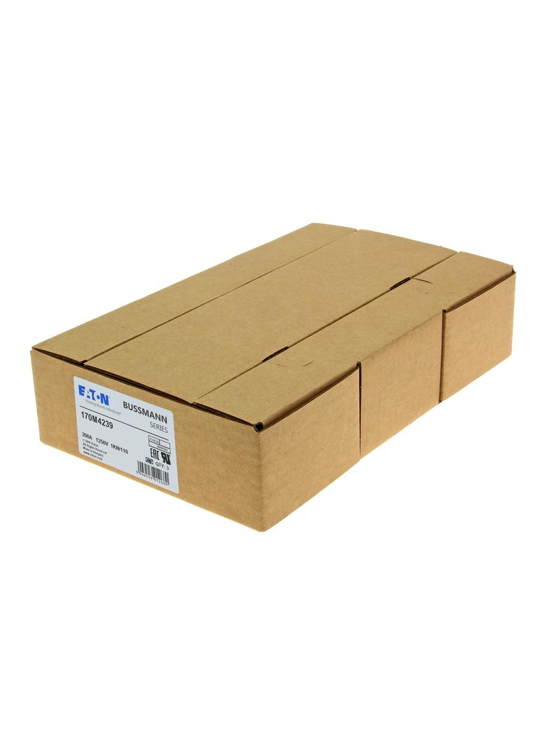 FUSE 200A 1250V 1KN/110 AR CU Wkładka szybka 200A AC 1250V rozmiar 1 53x69x138 mm aR DIN I 170M4239