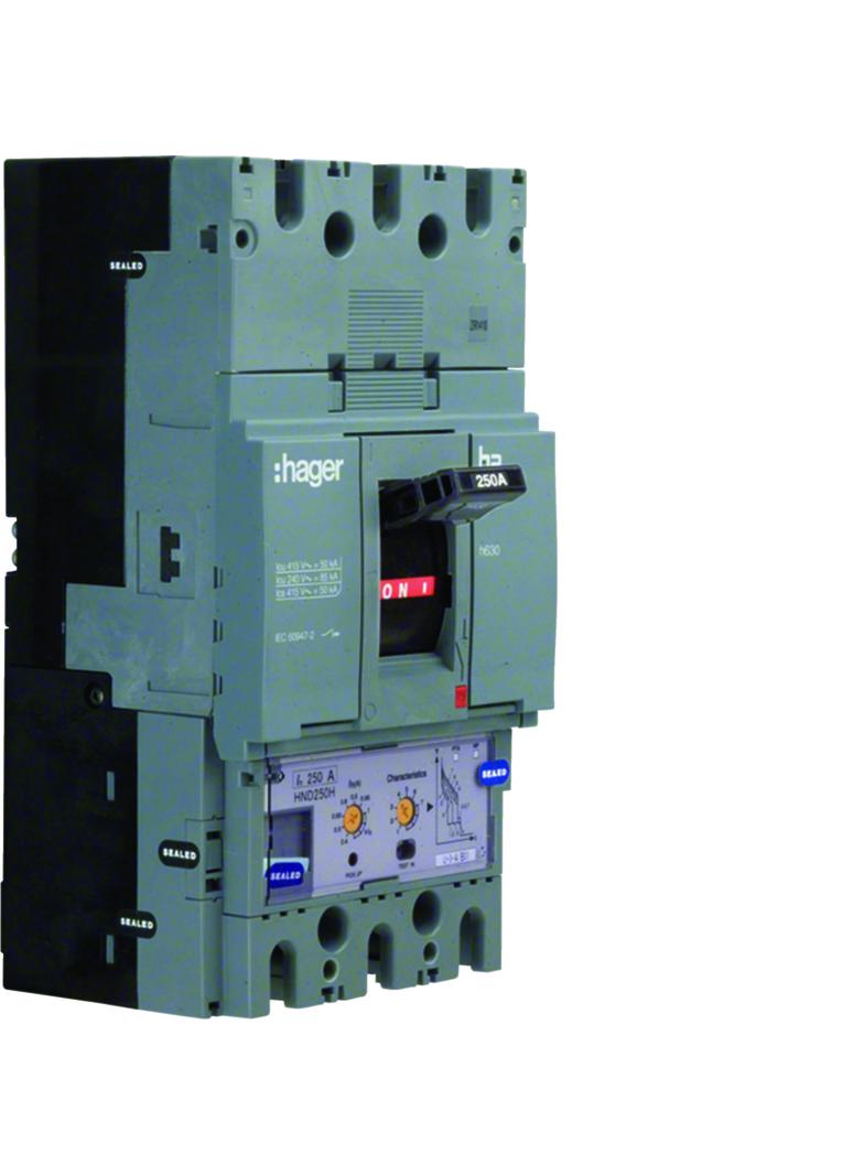 Wyłącznik mocy h630 3P 70kA 630A LSI