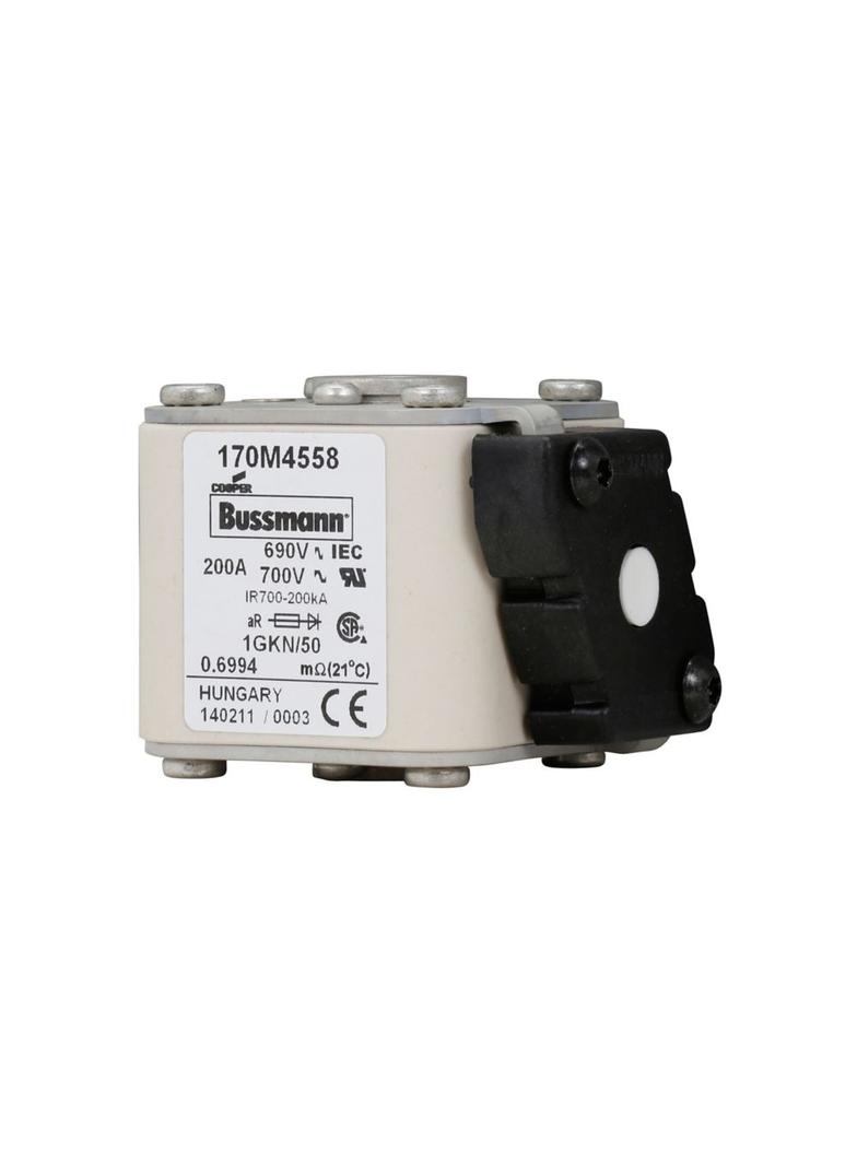 FUSE 200A 690V 1GKN/50 AR UC Wkładka szybka 200A AC 690V rozmiar 1 53x69x51 mm aR IEC 170M4558 EATON