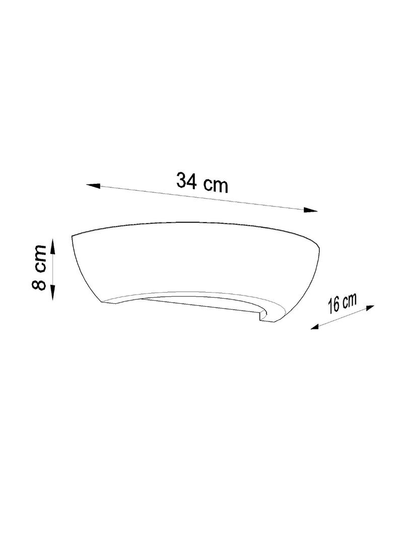Sollux Kinkiet ceramiczny OSKAR SL.0160