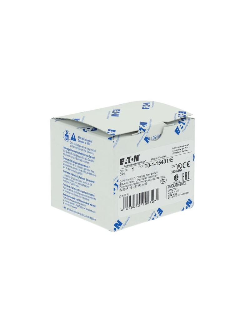 Łącznik krzywkowy Hand-0-Auto 1P 20A do wbudowania T0-1-15431/E 019872 EATON