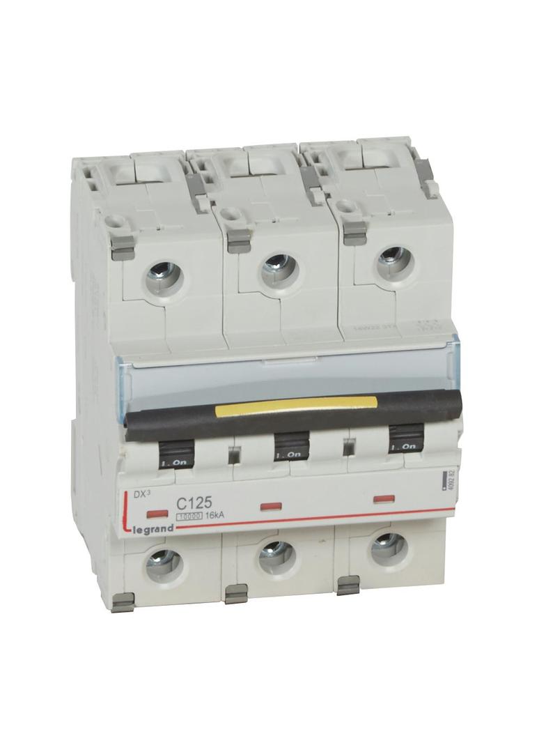 DX3 16 Ka Wyłącznik Trójbiegunowy 125A 409282 LEGRAND