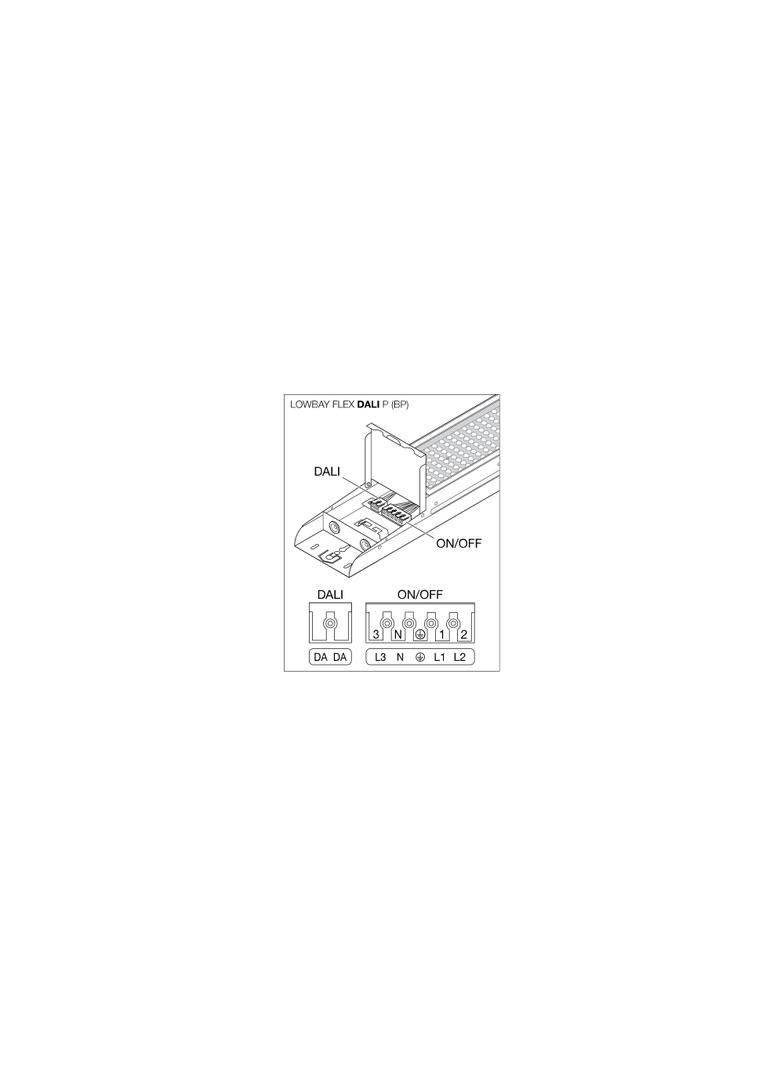 Oprawa LOW BAY FLEX 1500 DALI P 105W 840 N