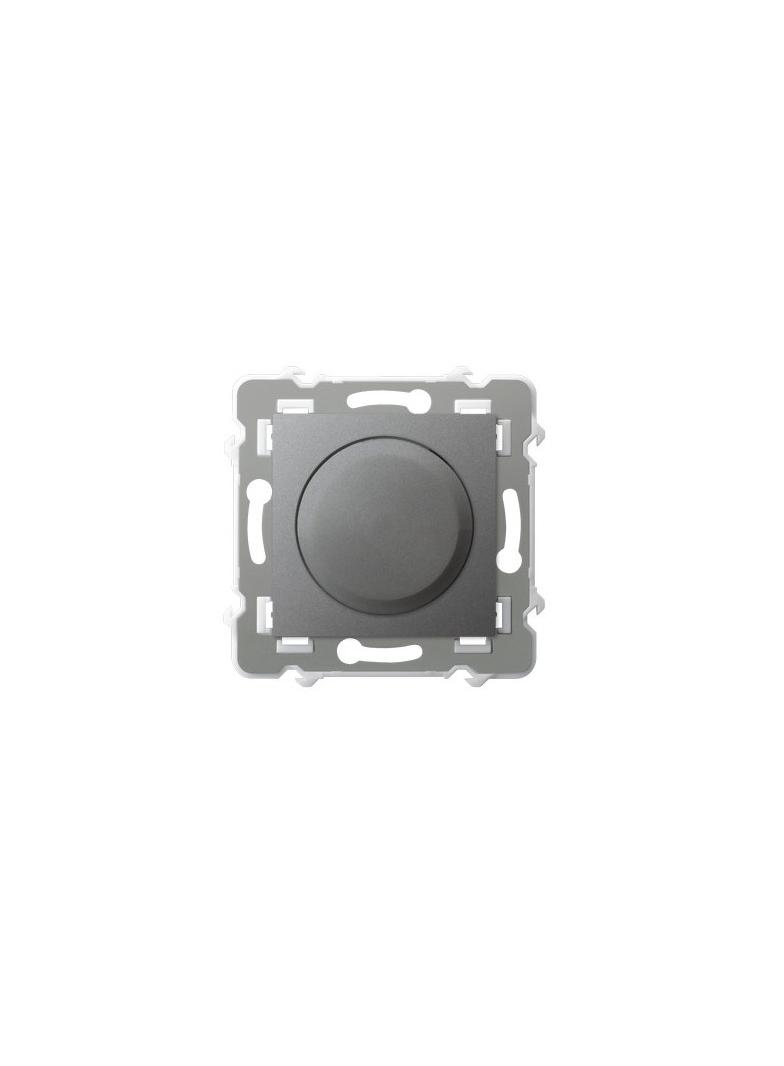 SZAFIR Ściemniacz uniwersalny do obciążenia żarowego halogenowego oraz LED kolor szary mat ŁP-8ZL2/m/70 OSPEL