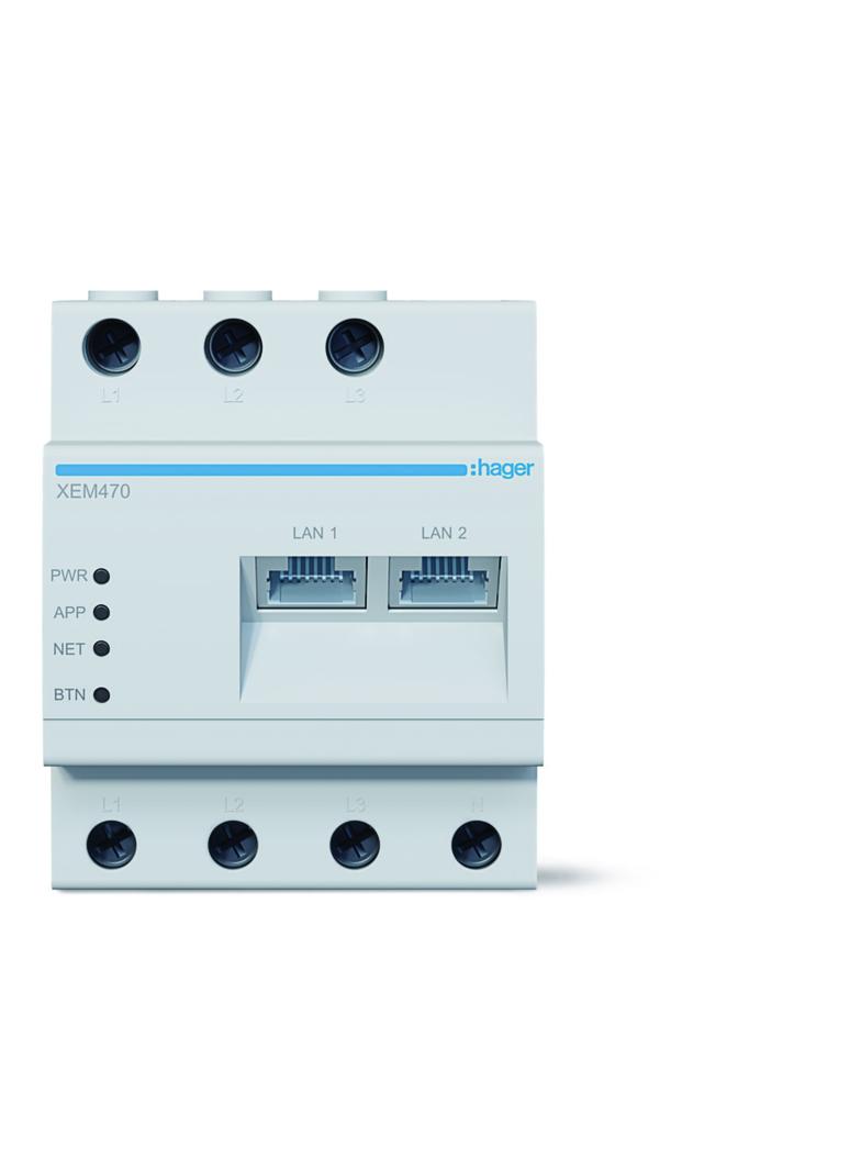 EVCS flow Kontroler dla witty solar XEM470 HAGER