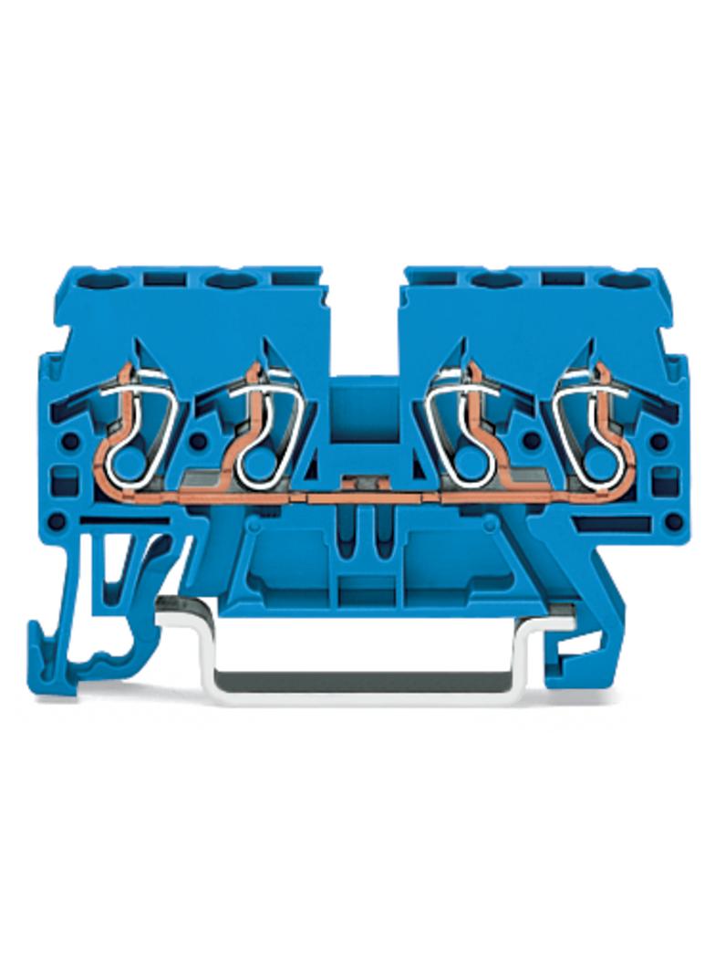 złączka 4-przewodowa 2,5 mm2 niebieska