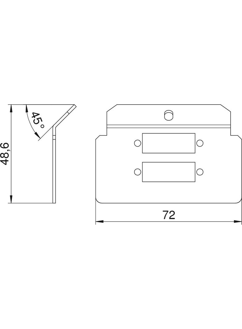 MTM2L, PŁYTKA WSPORNIKA