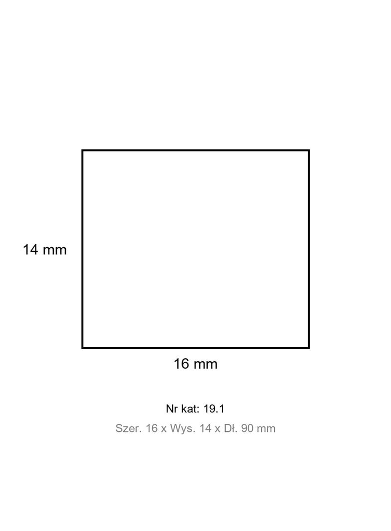 PS-1,5 12x1,5 Listwa zaciskowa 12x1,5 biała 19.1 46041 OPATÓWEK