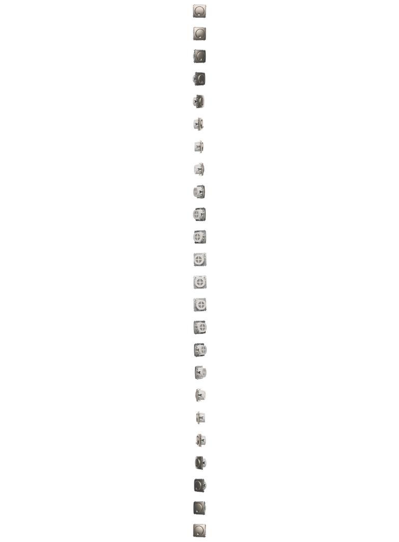 Simon Basic Regulator 1–10 V . Do załączania i regulacji źrodeł światła z zasilaczami sterowanymi 1–10 V satynowy BMS9V.01/29 KONTAKT
