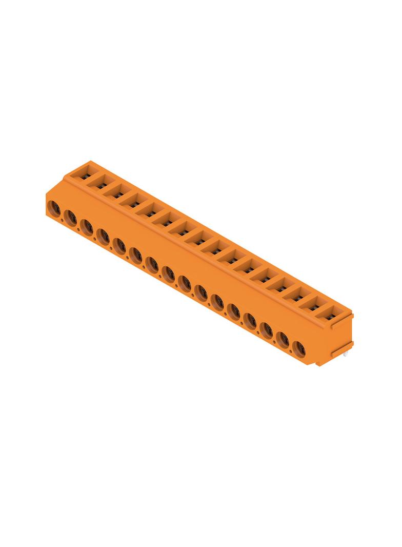 LM 5.00/16/180 3.5SN OR BX Listwa zaciskowa do płytek drukowanych /50szt./ WEIDMULLER