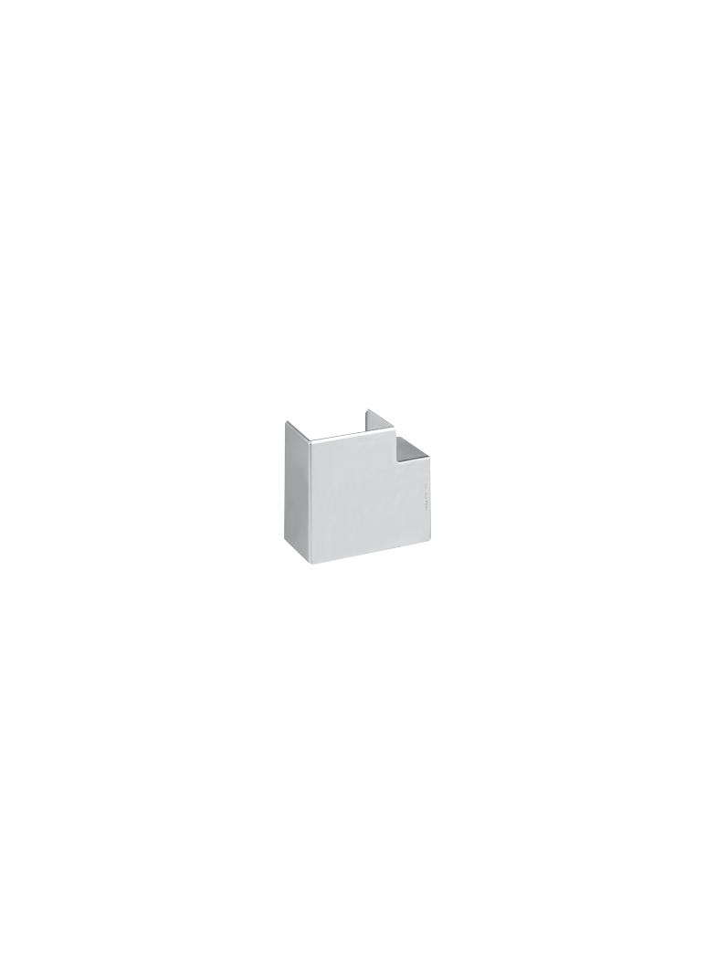 Simon Connect Kąt prosty płaski Cabloplus 130x55mm aluminium TKA1305505/8 KONTAKT