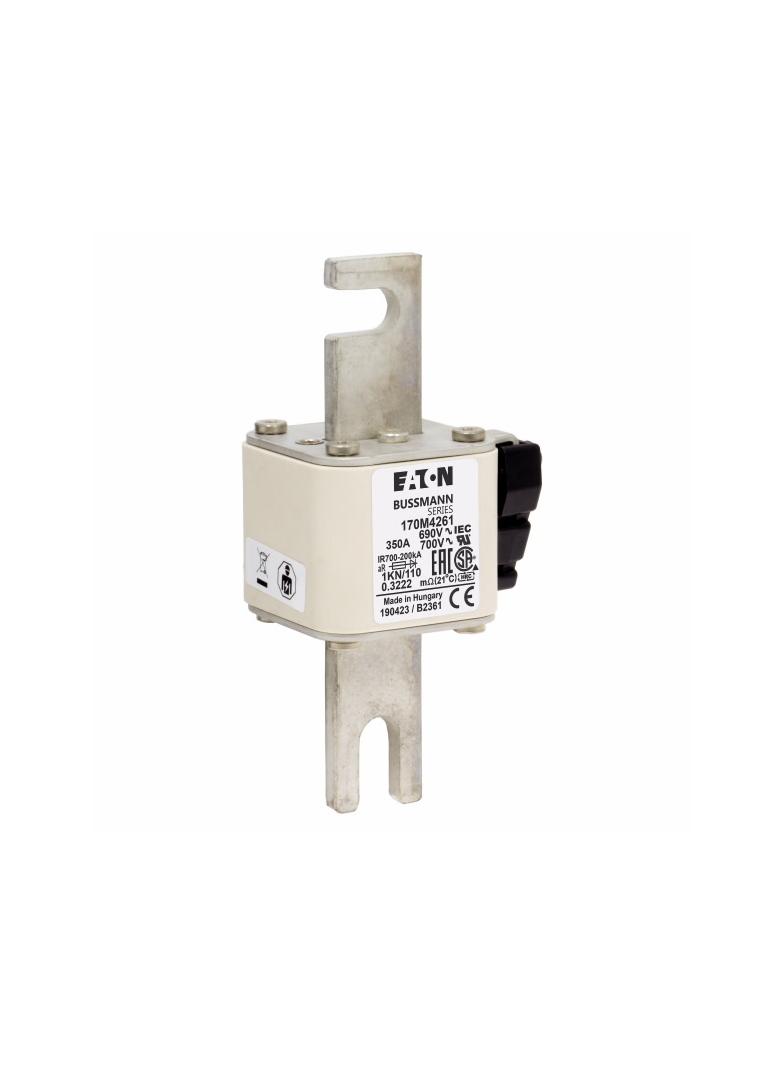 350A 690V 1KN/110 aR INDICATOR FUSE Wkładka szybka 350A AC 690V DIN 1 53x69x138 mm aR DI 170M4261 EA