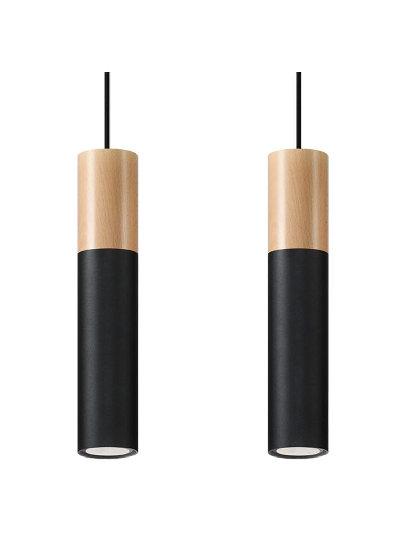 Lampa wisząca PABLO 2 czarna