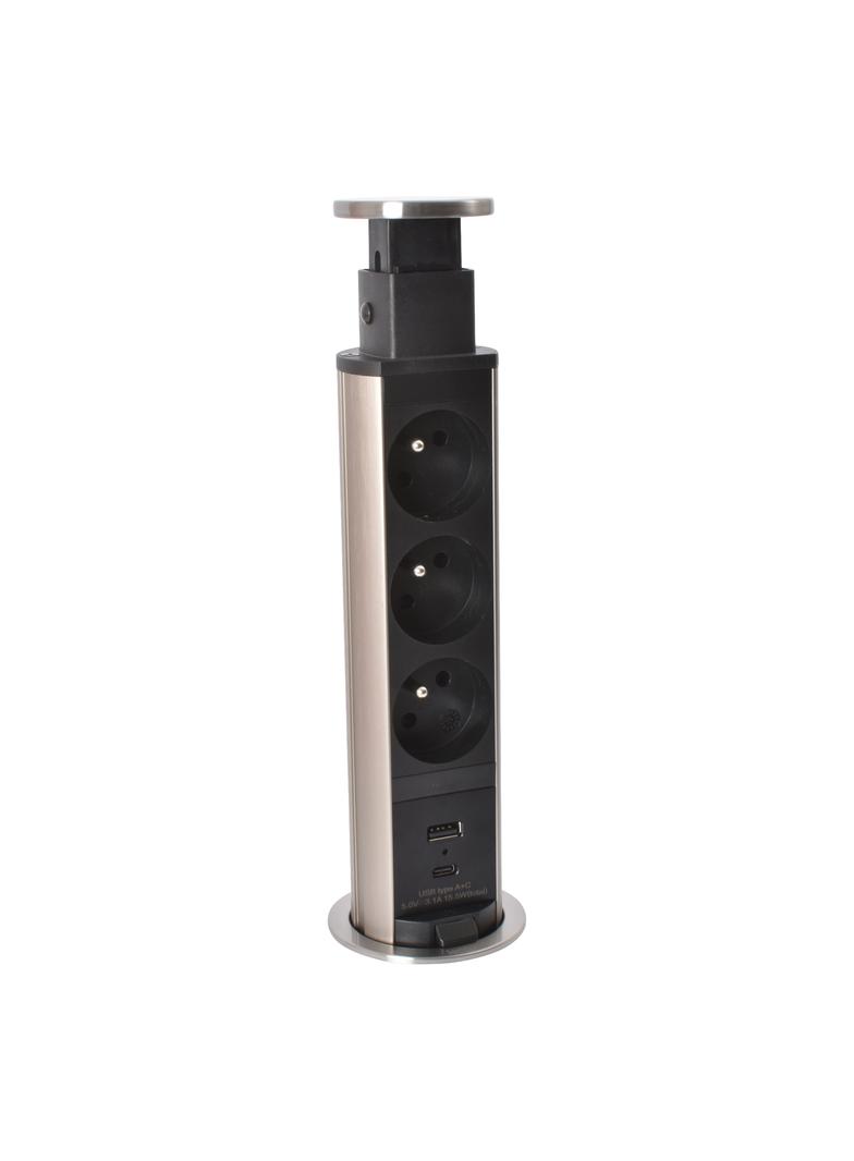 INCARA: TOWER 60 - 3X2P+Z / USB A+C - 2,0 M, Legrand