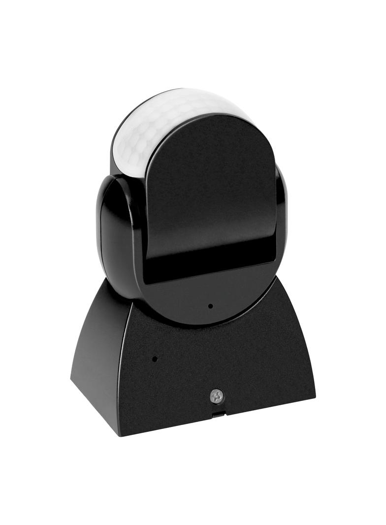 Czujnik ruchu 360°/180° 2 sensory IP65 1200W czarny TUYA Smart Wi-Fi ORNO