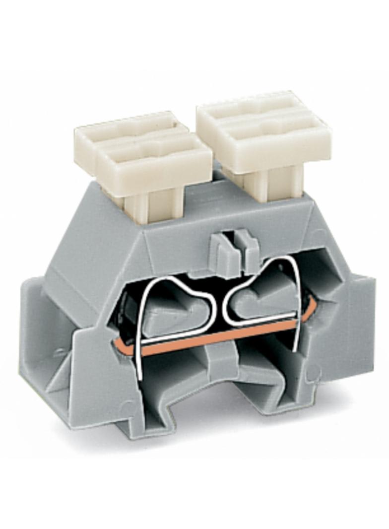 Złączka 4‑przewodowa końcowa 2,5mm2 jasnoszara 261‑353/342‑000 /50szt./ WAGO