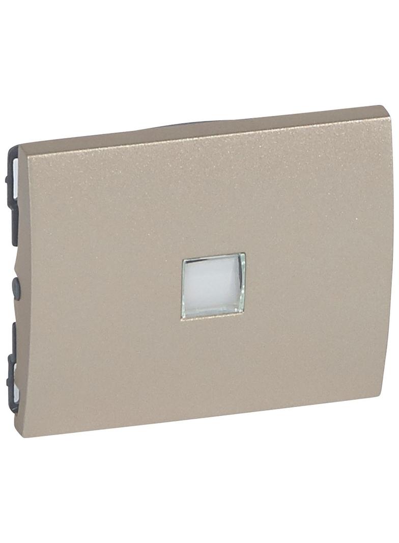 SISTENA LIFE KLAWISZ TITAN POJEDYNCZY Z BEZBARWNYM OKIENKIEM PODŚWIETLENIA, Legrand