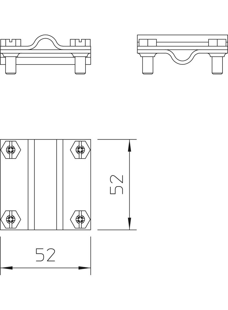 ŁĄCZNIK K 8-10X8-10 MM CU