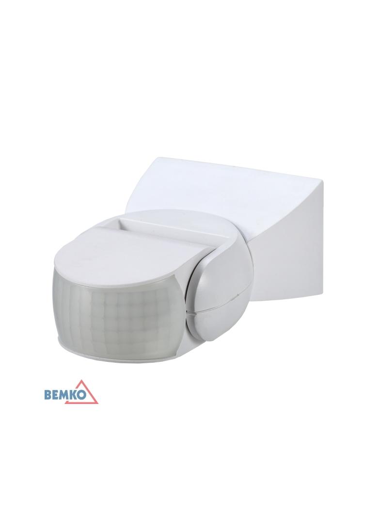 CZUJNIK RUCHU 1200W 180* IP65 BIAŁY