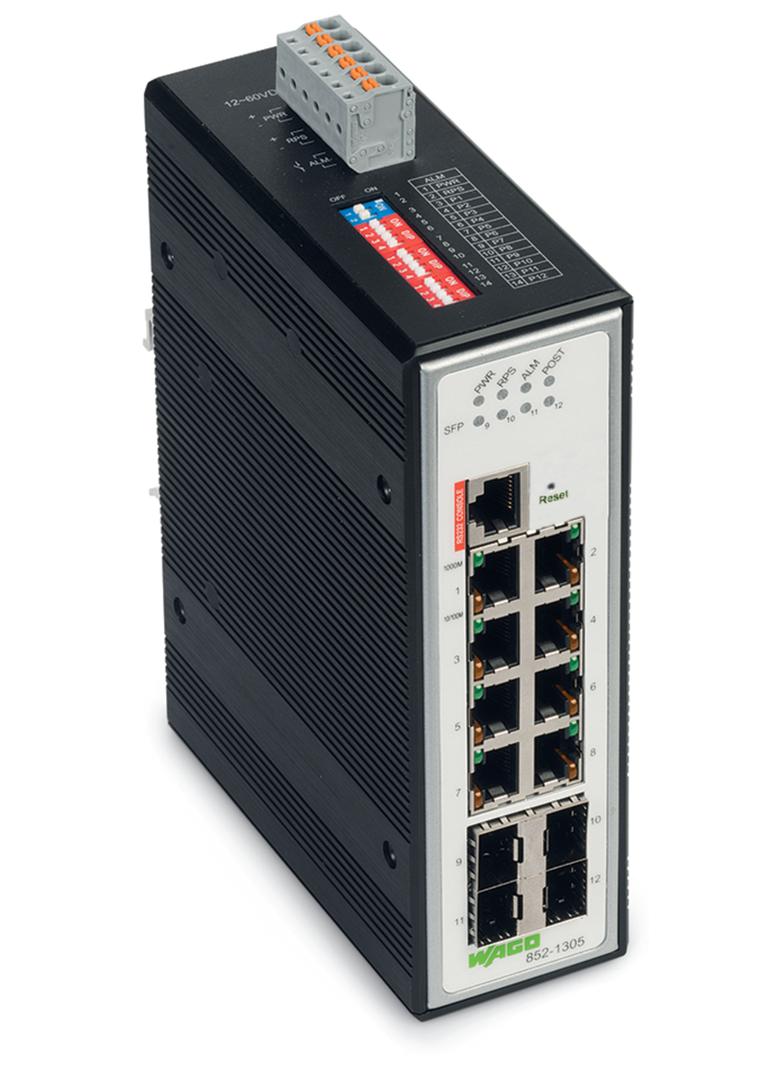switch przemysłowy zarządzalny