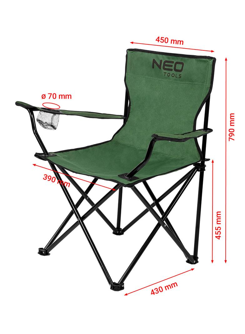 Krzesełko biwakowe, składane