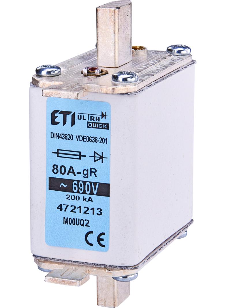 Wkładka topikowa ultraszybka M000UQ2/20A 690V 004721206 ETI