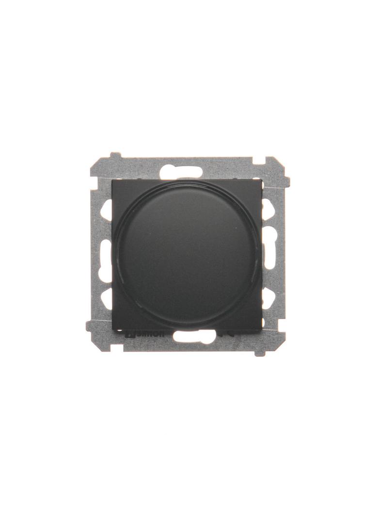 Simon 54 Ściemniacz obrotowy do LED ściemnialnych 230 V 2–250 W czarny. Maksymalna ilość zródeł LED - 10 szt. DS9L.01/49 KONTAKT