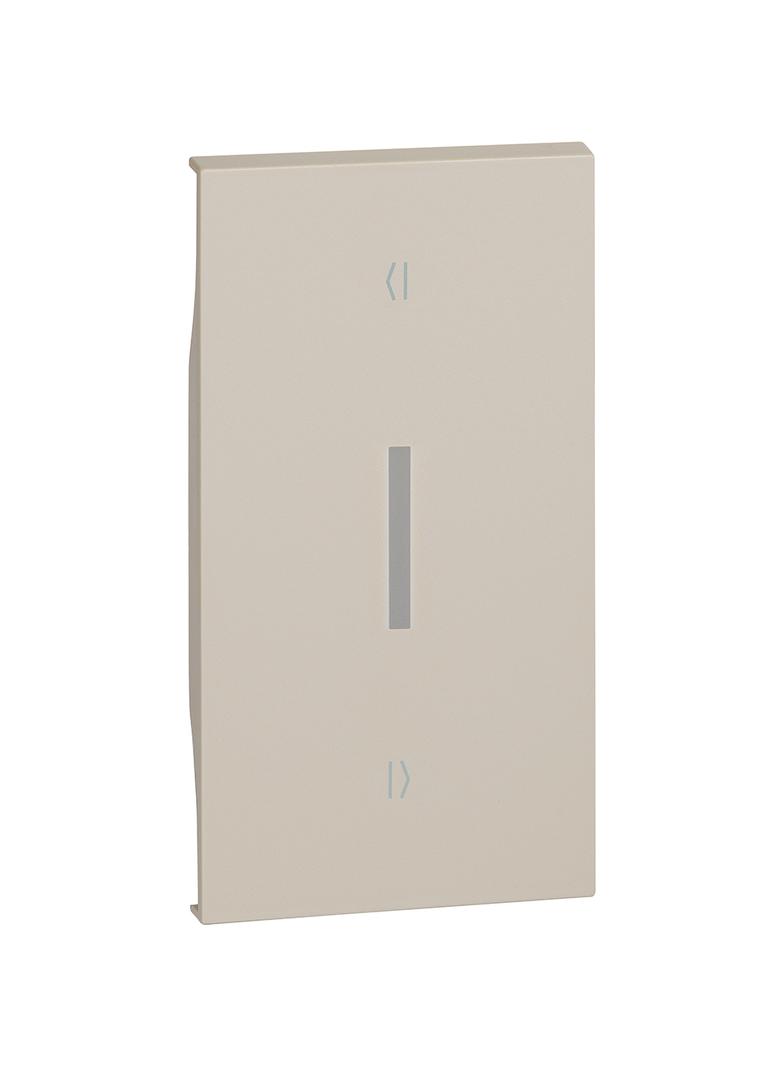 LIVING NOW - KLAWISZ DO PRZYCISKU ROLET K4027 W PIONIE - 2 MODUŁY - PIASKOWY BEŻ, Bticino