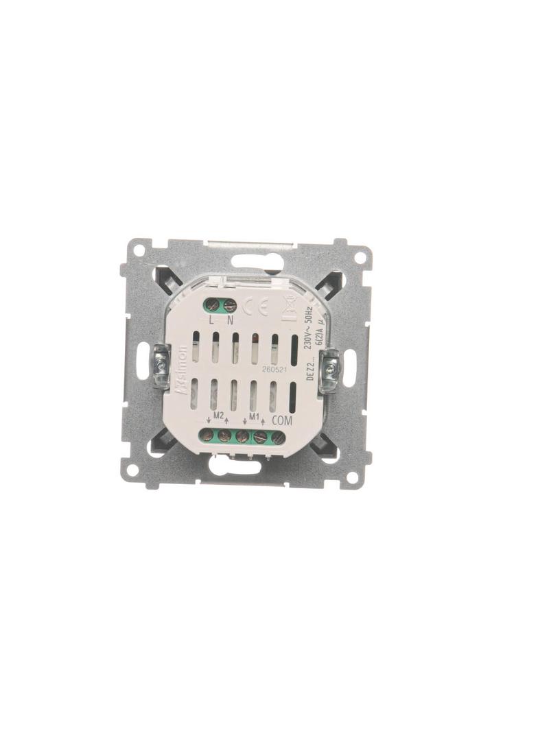 Simon 54 Łącznik/Przycisk roletowy podwójny elektroniczny 230 V antracyt DEZ2.01/48 KONTAKT