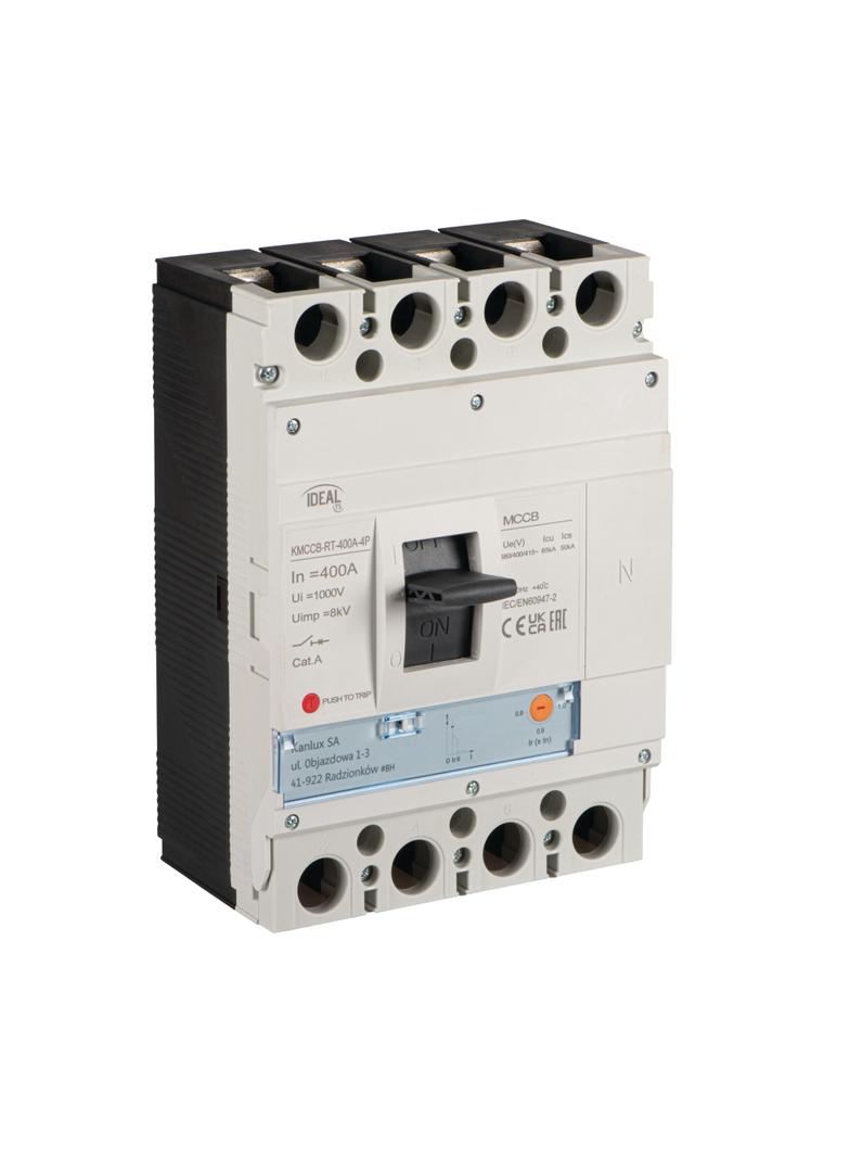 KMCCB-RT-400A-4P Wyłącznik kompaktowy IDEAL TS KMCCB-RT-400A-4P KANLUX