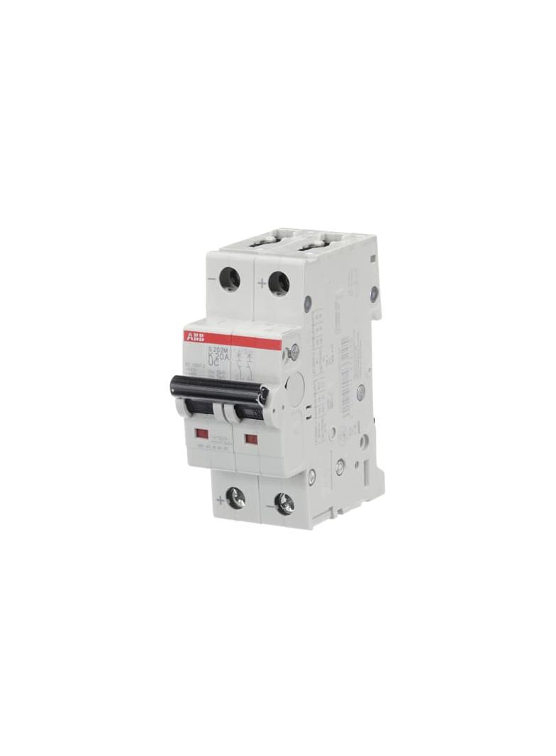 S202M-K20UC Wyłącznik nadprądowy 10kA AC/DC 2P K20A 2CDS272061R0487 ABB