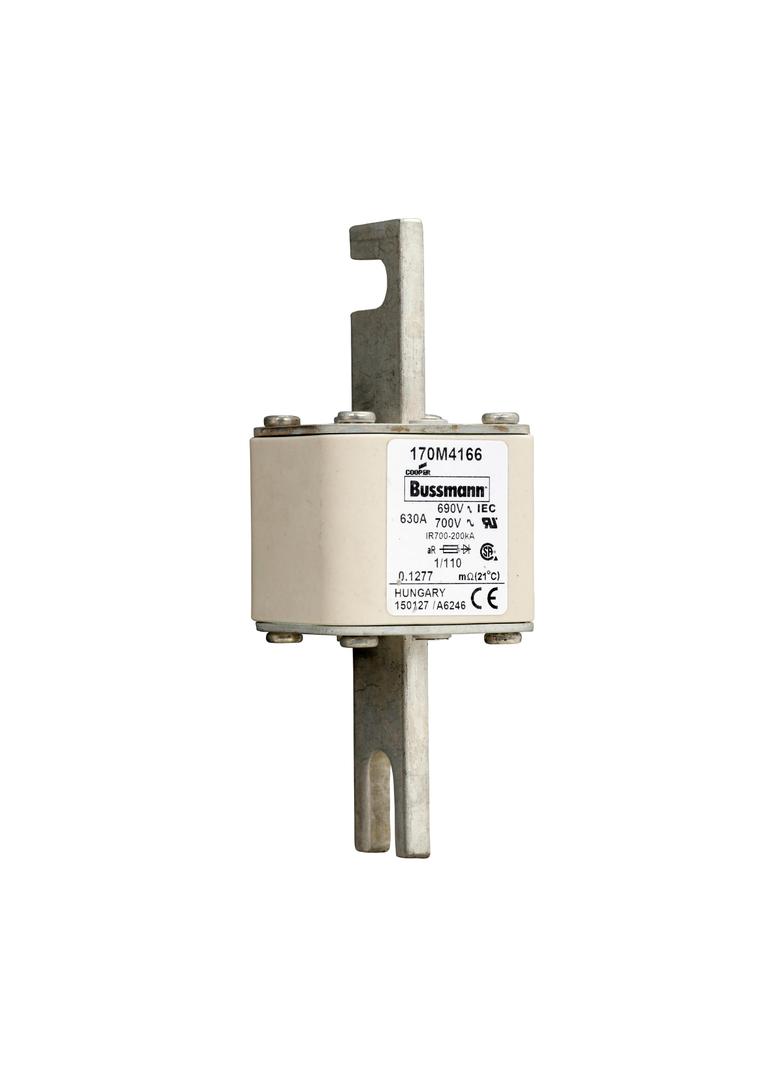 630A 690V 1/110 aR INDICATOR FUSE Wkładka szybka 630A AC 690V DIN 1 53x66x138 mm aR DIN, 170M4166 EA