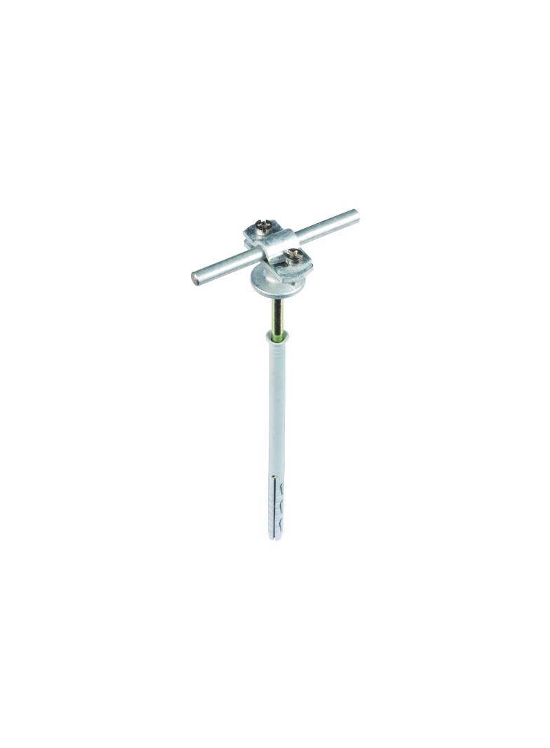 Wspornik do drutu 7-10 mm, z kołkiem 10 mm, do ścian z izolacją 110 mm, ZG