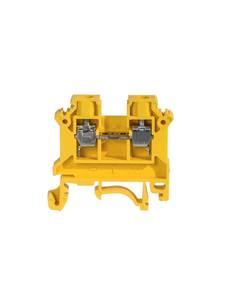 Złączka szynowa 2‑przewodowa 4mm2 żółta NOWA ZSG 1‑4.0Nz 11321314 SIMET