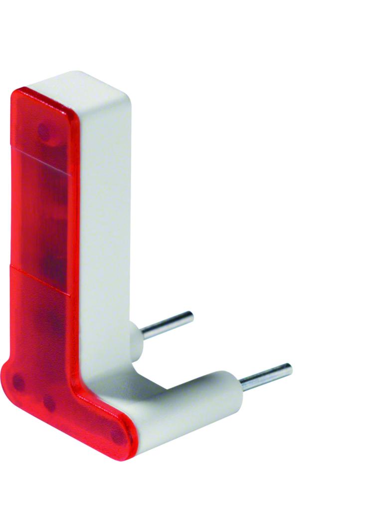 BERKER W.1 Wkładka LED do podłączenia kontrolnego czerwony 16773500 HAGER