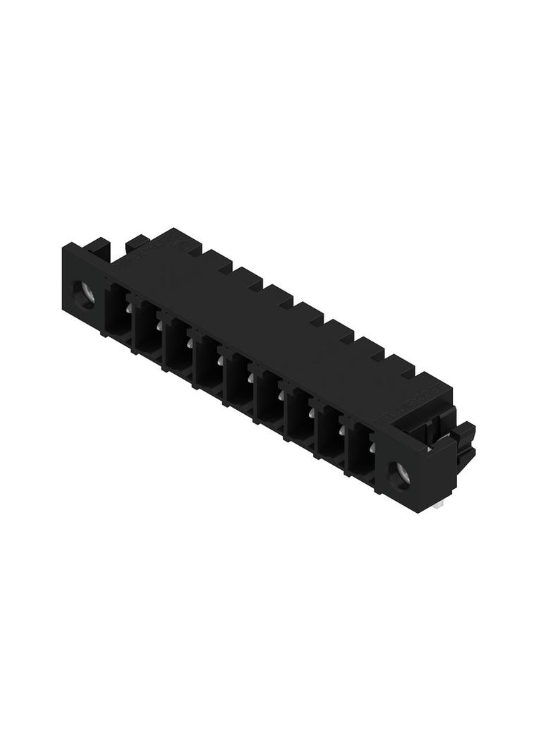 SC-SMT 3.81/09/90LF 3.2SN BK BX Wtyki PCB (złącza płyty), 3.81 mm, Liczba biegunów: 9, kąt odejścia: 90° /50szt./ 1863770000 WEIDMÜLLER