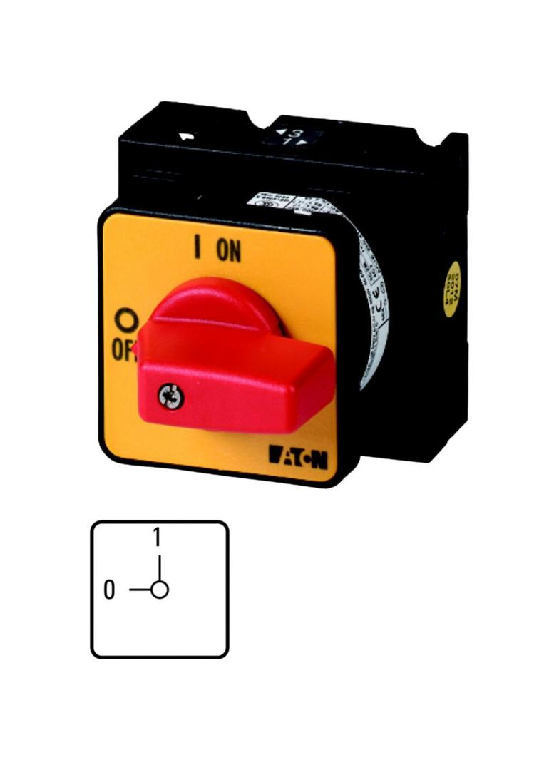 T3-1-8200/E-RT Łącznik krzywkowy 32A 13kW 017025 EATON