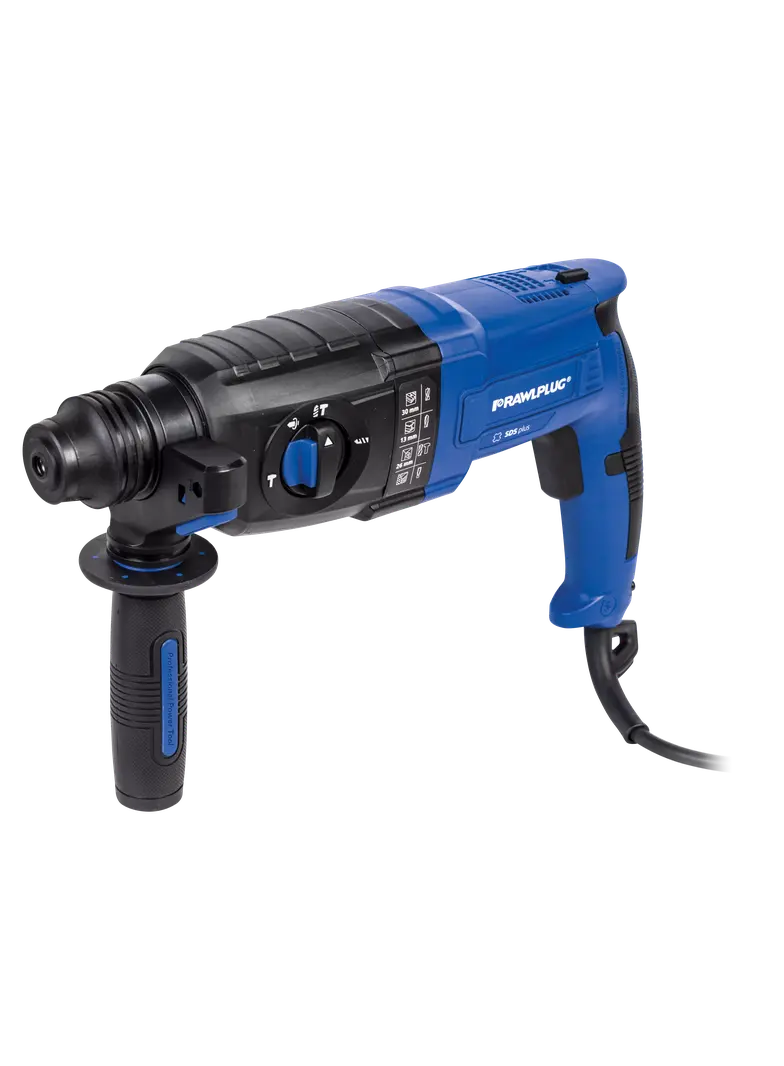 Młotowiertarka SDS plus RawlHAMMER 850 W 26mm 2,5J – walizka plastikowa 1szt. R-PRH-26850 RAWLPLUG