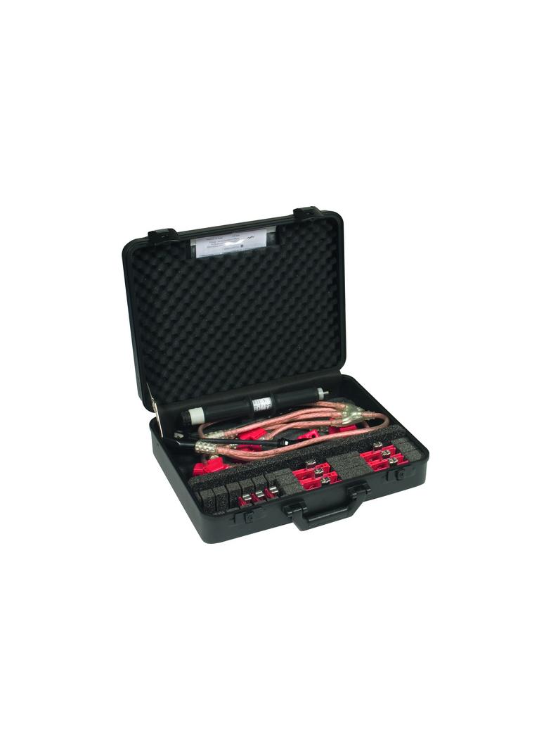 Komplet uziemiaczy typ VI w kufrze z tworzywa sztucznego