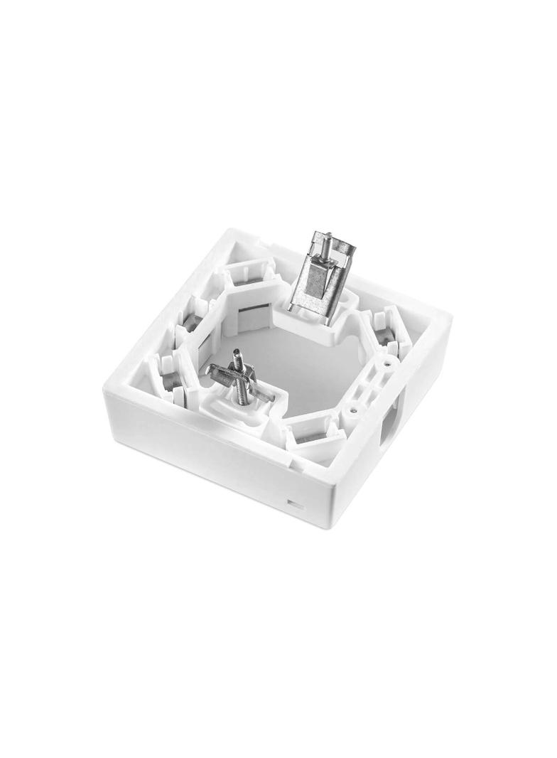 HAD01 Puszka przyłączeniowa do kuchenek 80x80x25 mm, 5 zacisków 6mm2 - kolor biały