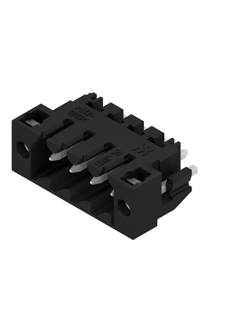 SL-SMT 3.50/04/180LF 3.2SN BK BX Wtyki PCB (złącza płyty), 3.50 mm, Liczba biegunów: 4, kąt odejścia: 180° /84szt./ 1842560000 WEIDMÜLLER