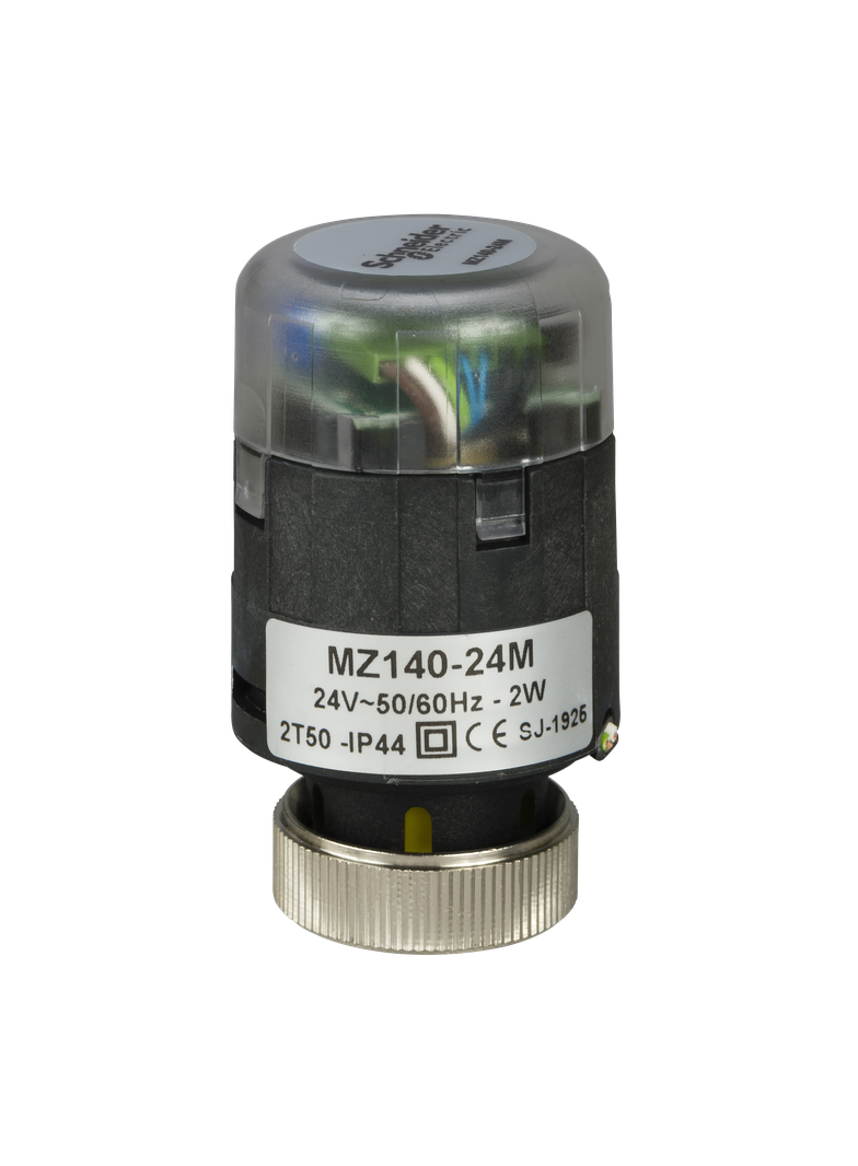 MZ140, siłownik zaworu, elektrotermiczny, 140 N, sterowanie 0-10V, zasilanie 24 VAC