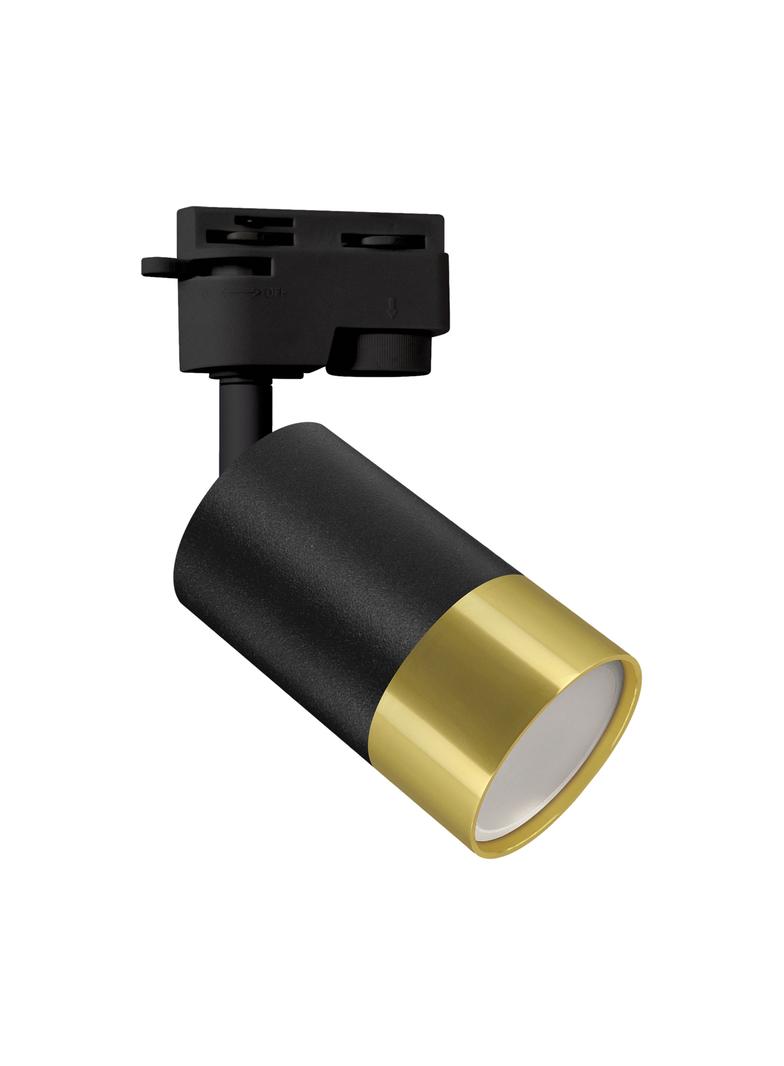 Oprawa do zamontowania na szynoprzewodzie PUZON TRA GU10 BLACK/GOLDEN