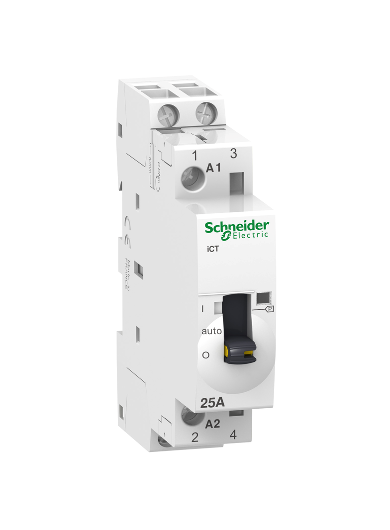 Stycznik modułowy Acti9 iCT50r-25-20-230 25A 2NO 50/60Hz 230/240 VAC