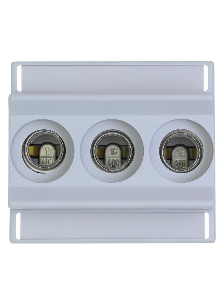 TFRN01-SB Podstawa bezpiecznikowa 16A AC 400V D01 3P montaż śrubowy 1.5 - 4 mm2 przewody we TFRN01-S