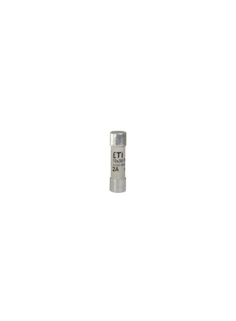 Wkładka topikowa cylindryczna PV gR 900V CH10x38 gR 2A 900V AC DC 002625027 ETI