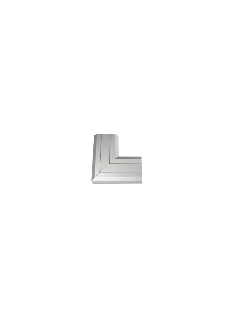 Simon Connect Kąt prosty do góry Cablomax 210x55mm aluminium TKA011216/8 KONTAKT