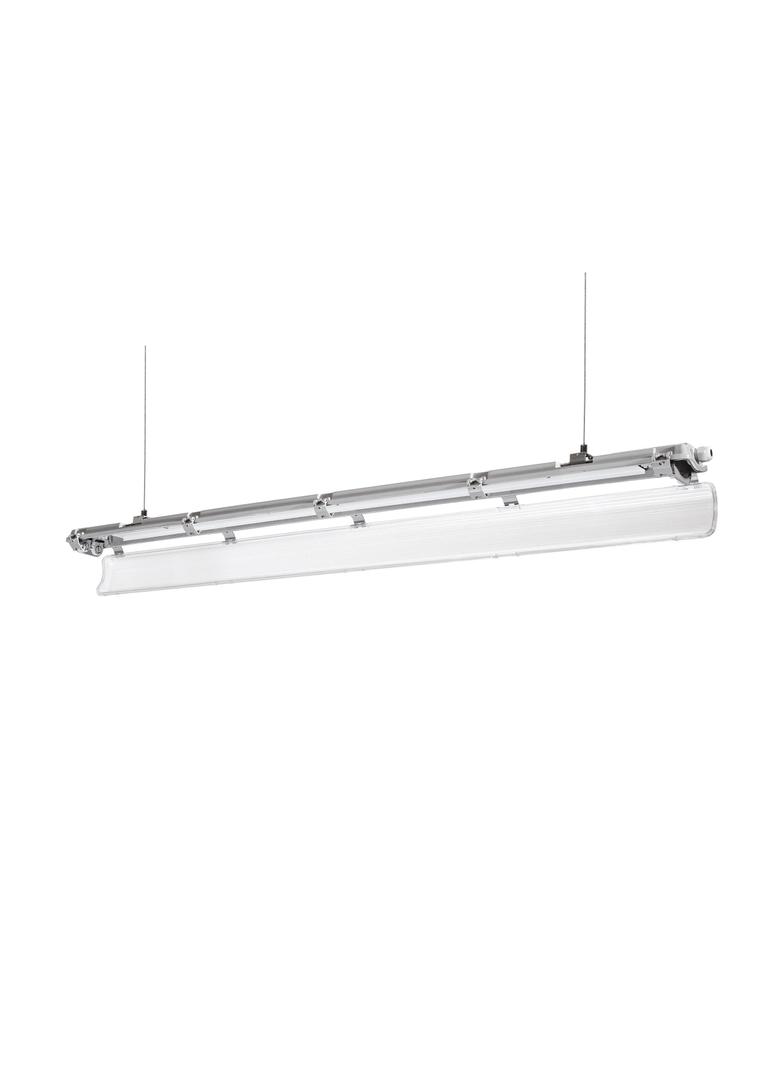 Limea LED TUBE 2x120 IP65, korpus ABS, klosz PC, zasilanie jednostronne
