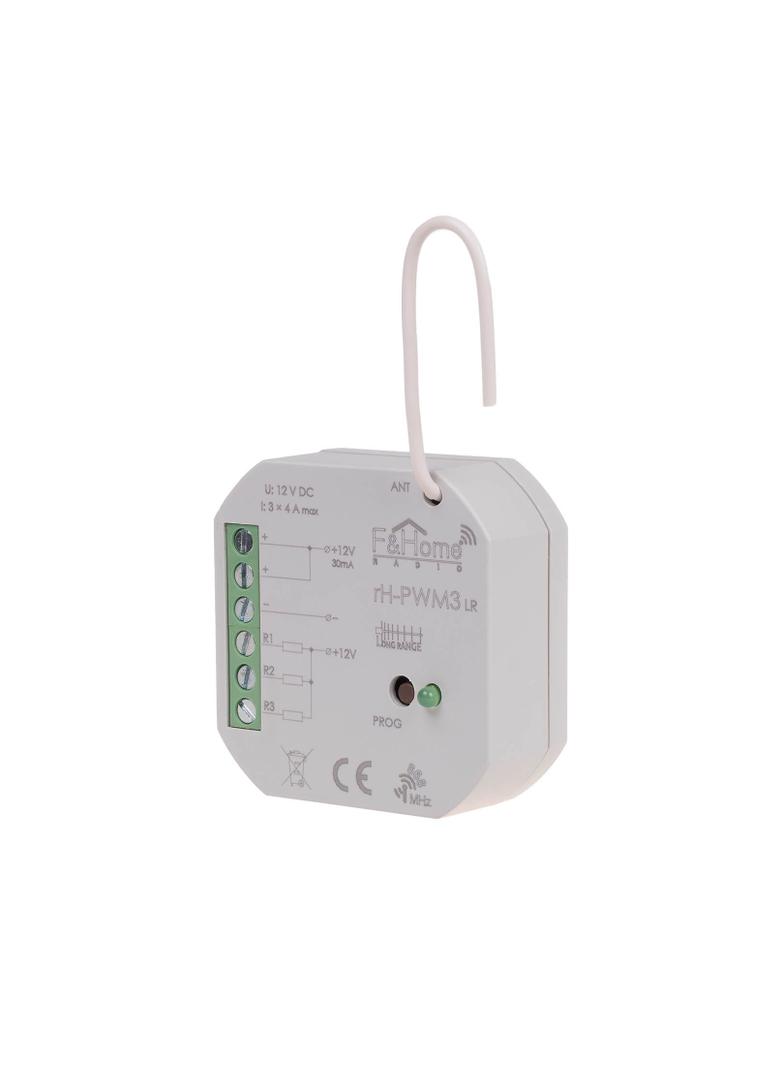 Sterownik PWM trzykanałowy niskiego napięcia - Long Range rH-PWM3-LR F&F