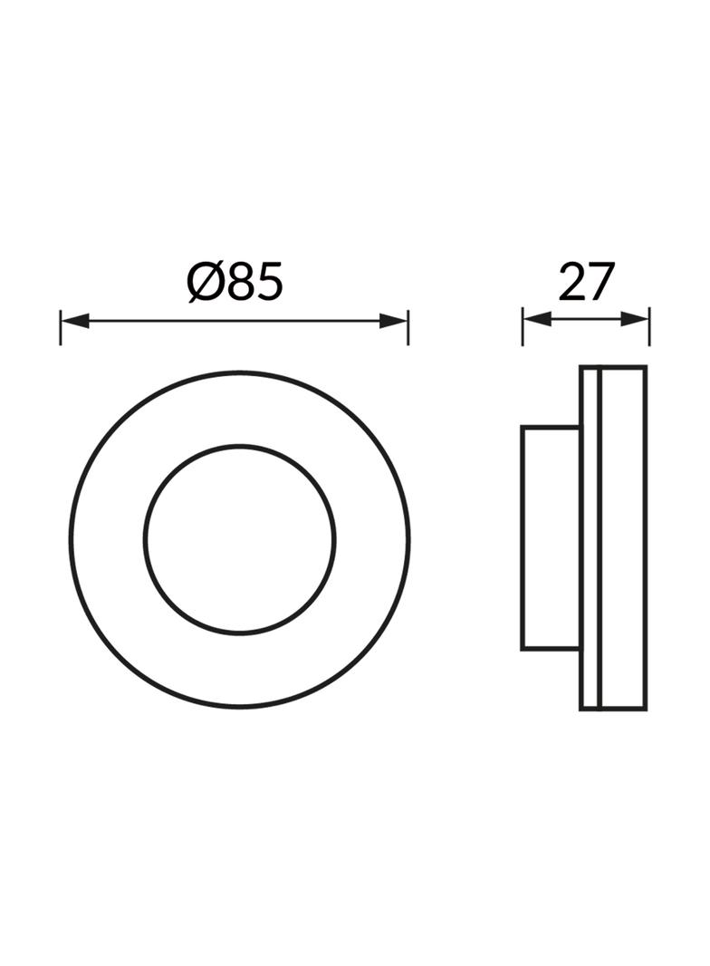 Sufitowa oprawa punktowa DUKAT C BLACK